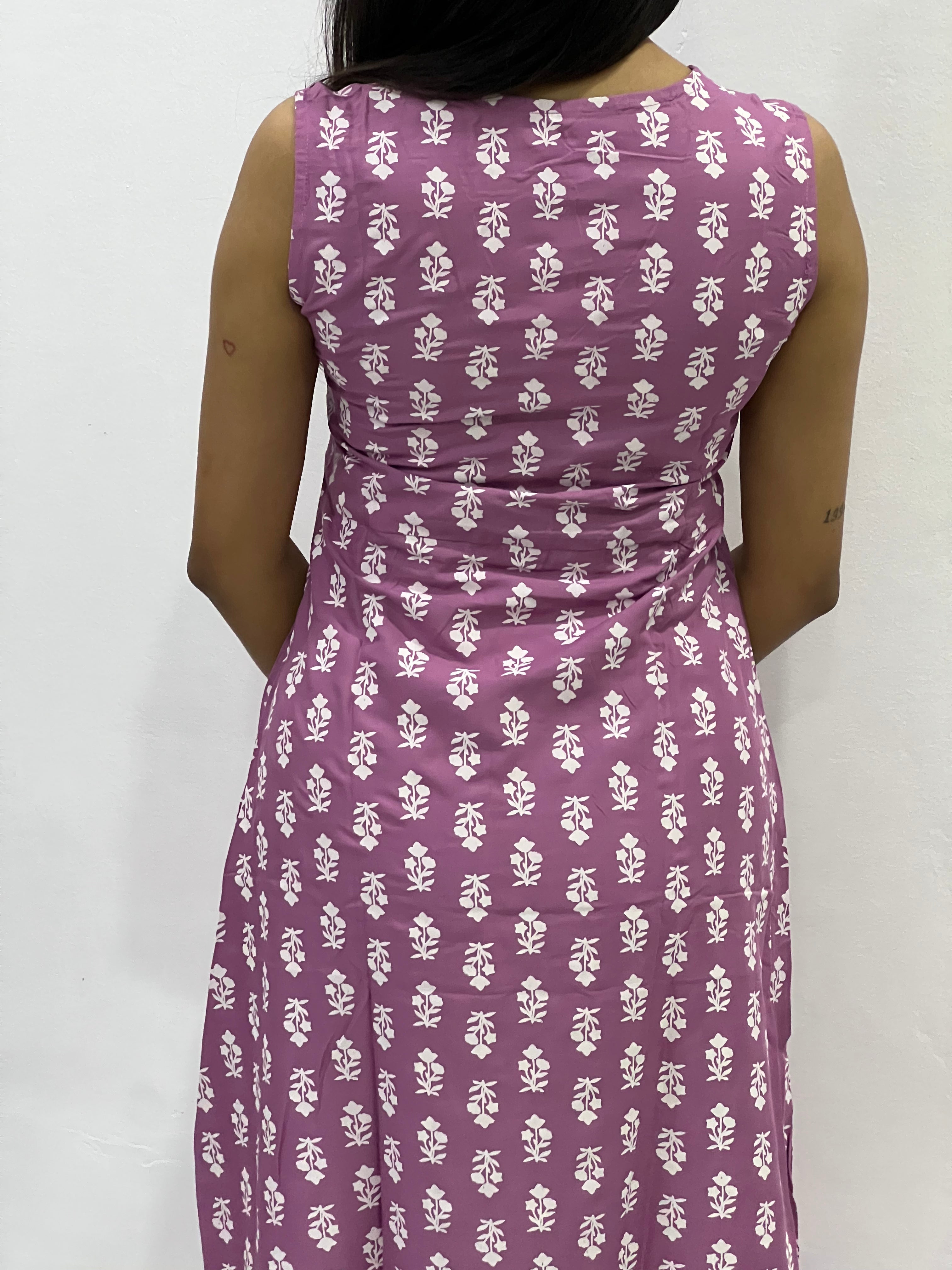 Mauve Kurta + Dupatta